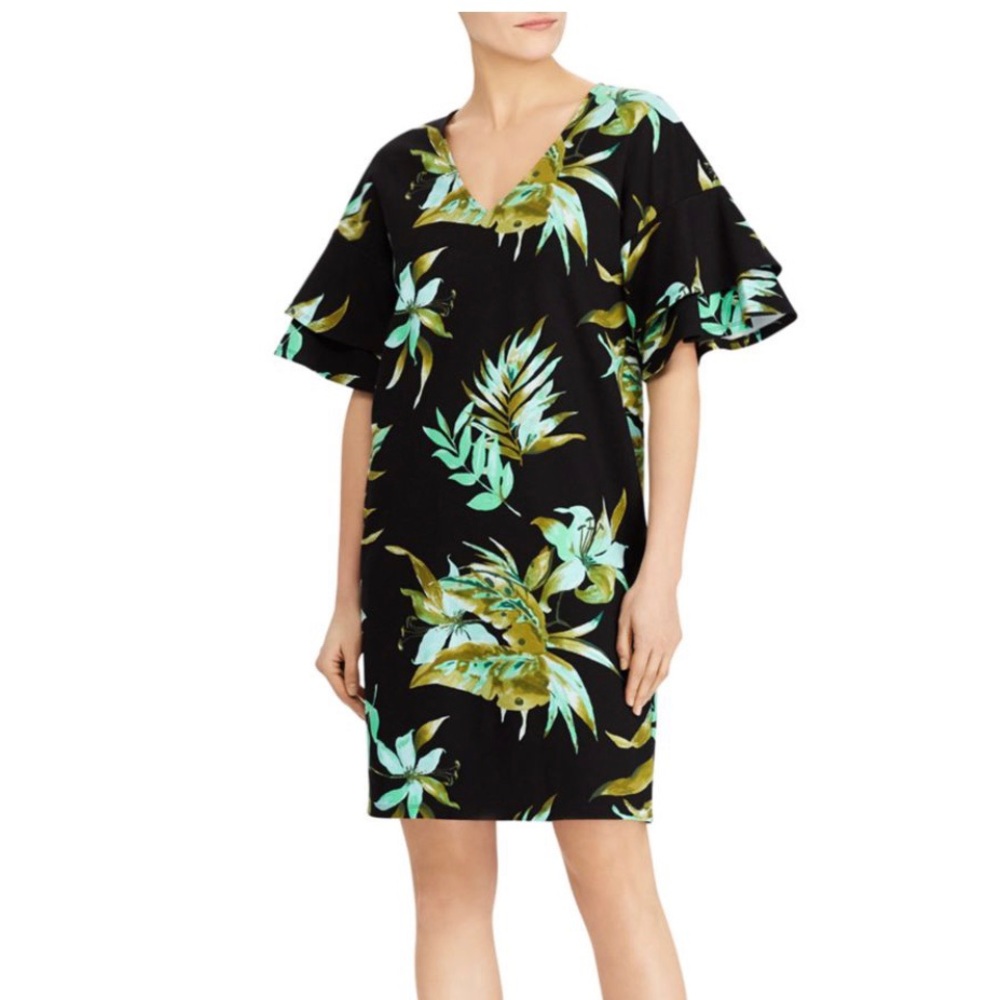 Lauren Ralph Lauren Tropical Shift Dress (NWT)